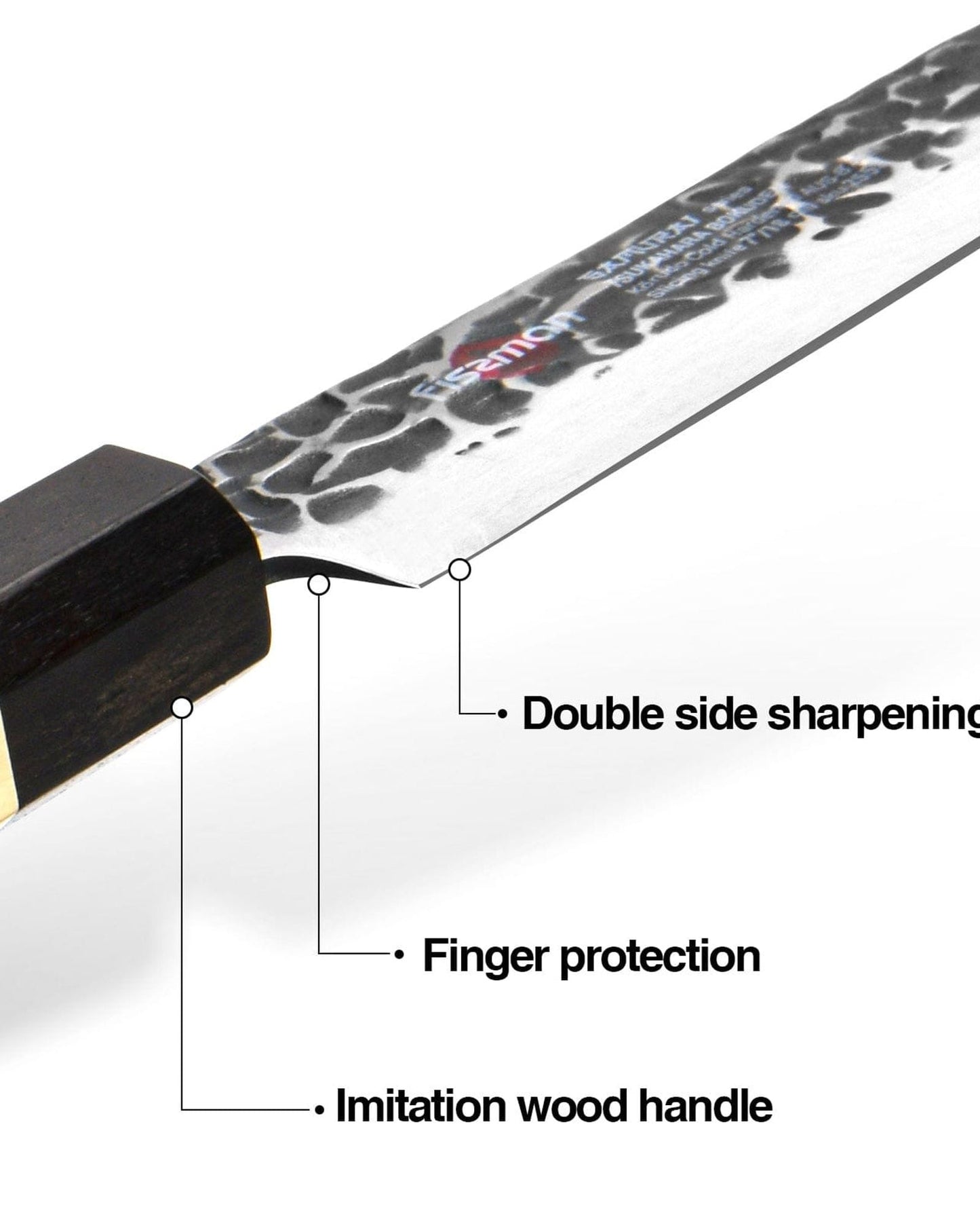 Fissman Slicing Knife Samurai Bokuden 8Inch