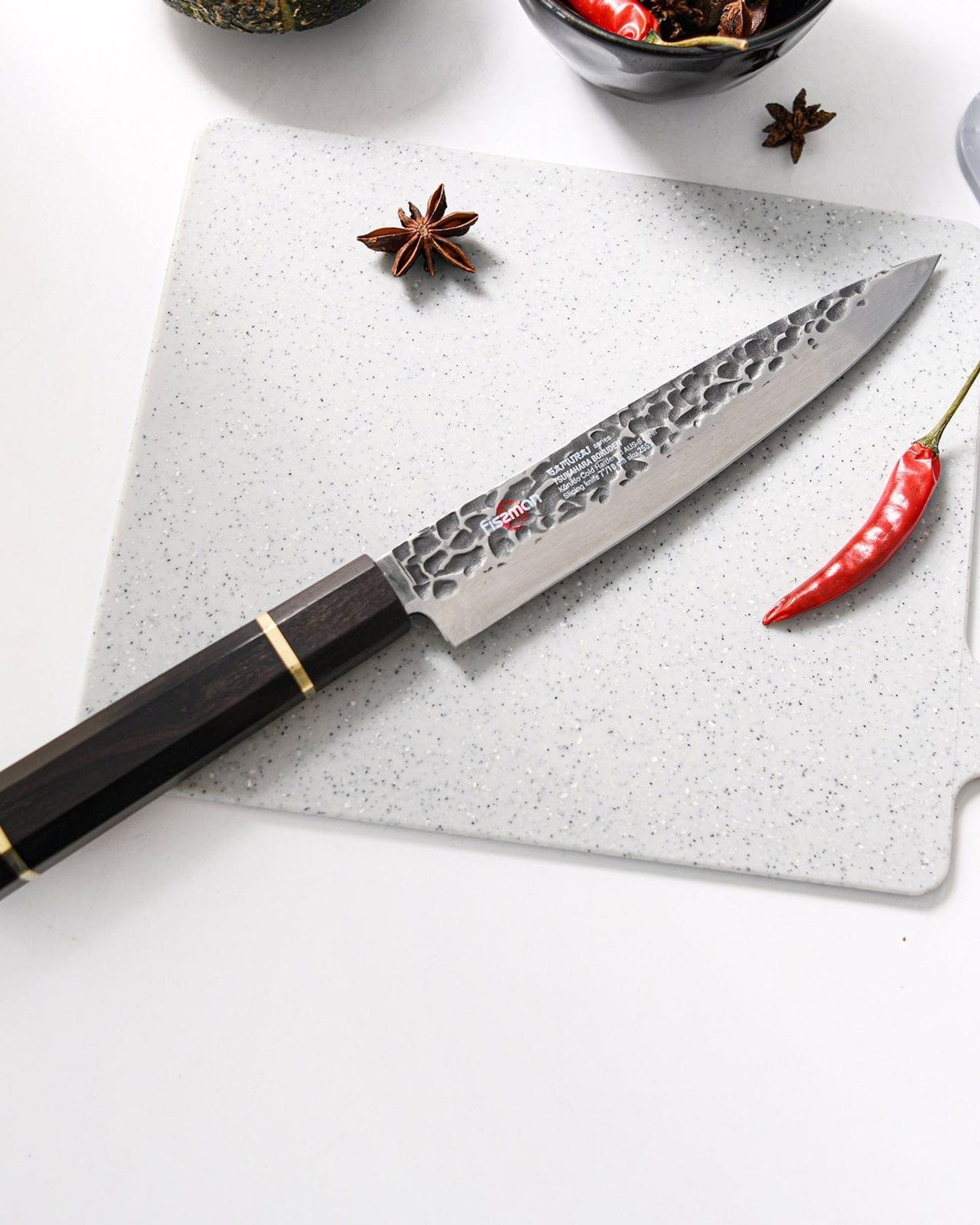 Fissman Slicing Knife Samurai Bokuden 8Inch