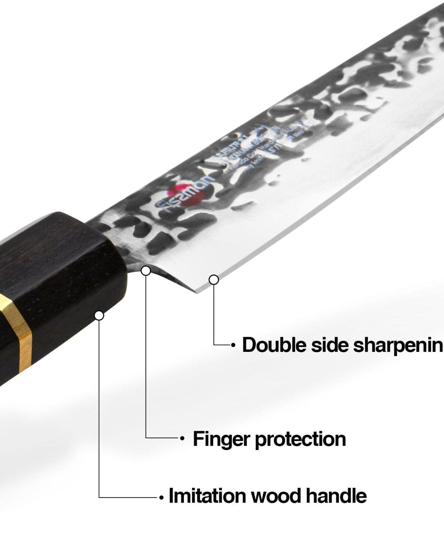Fissman Utility Knife Samurai Bokuden 5.5Inch
