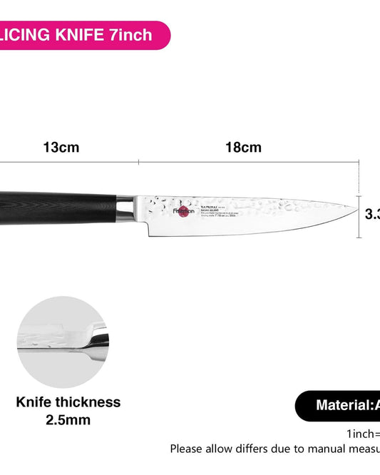 Fissman Slicing Knife Samurai Kojiro 7Inch