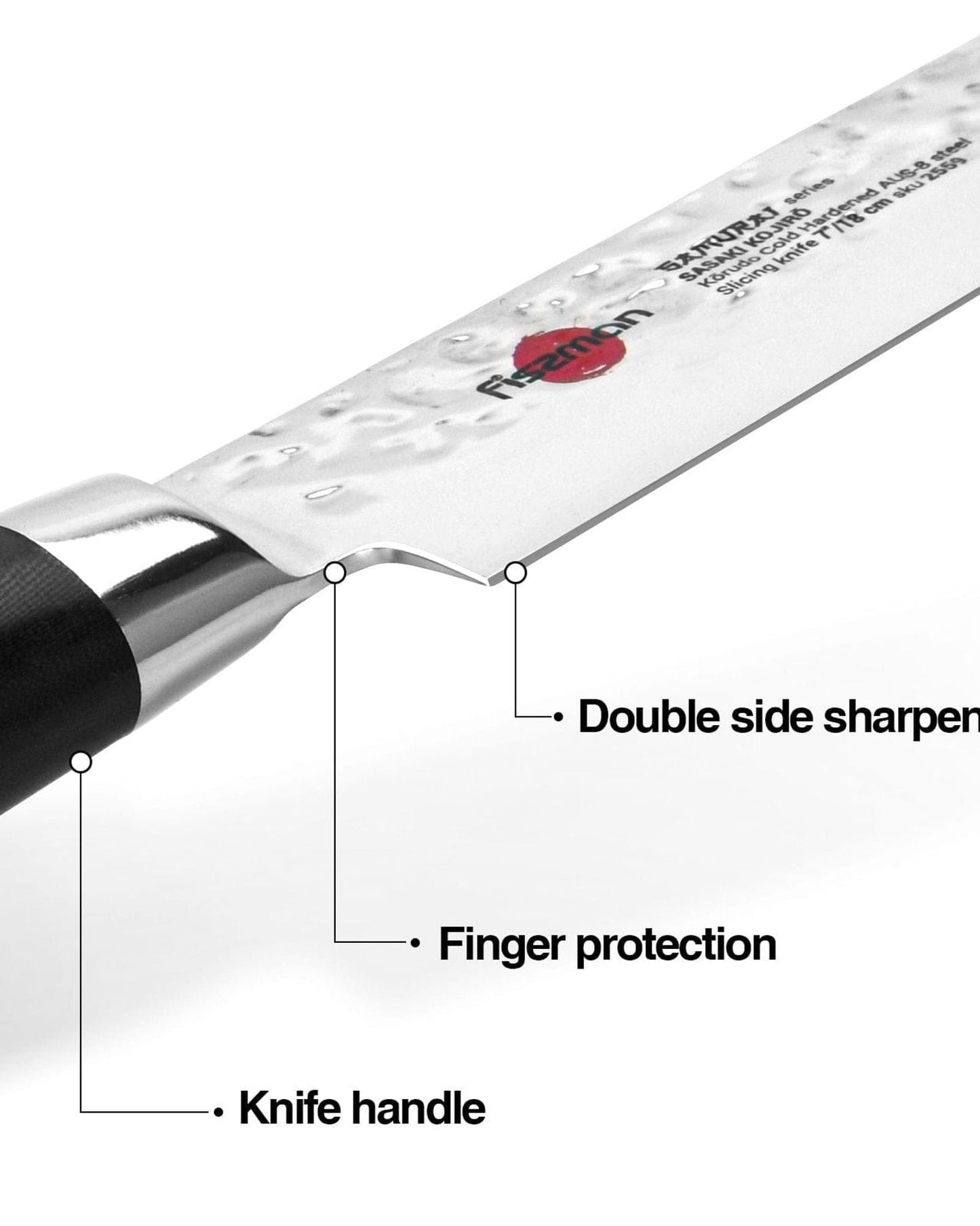 Fissman Slicing Knife Samurai Kojiro 7Inch