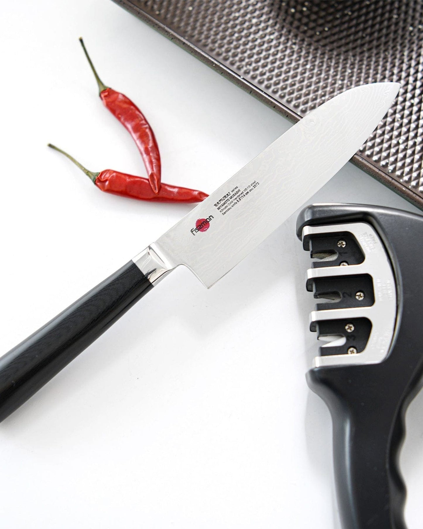 Fissman Santoku Knife Samurai Musashi 5.5Inch