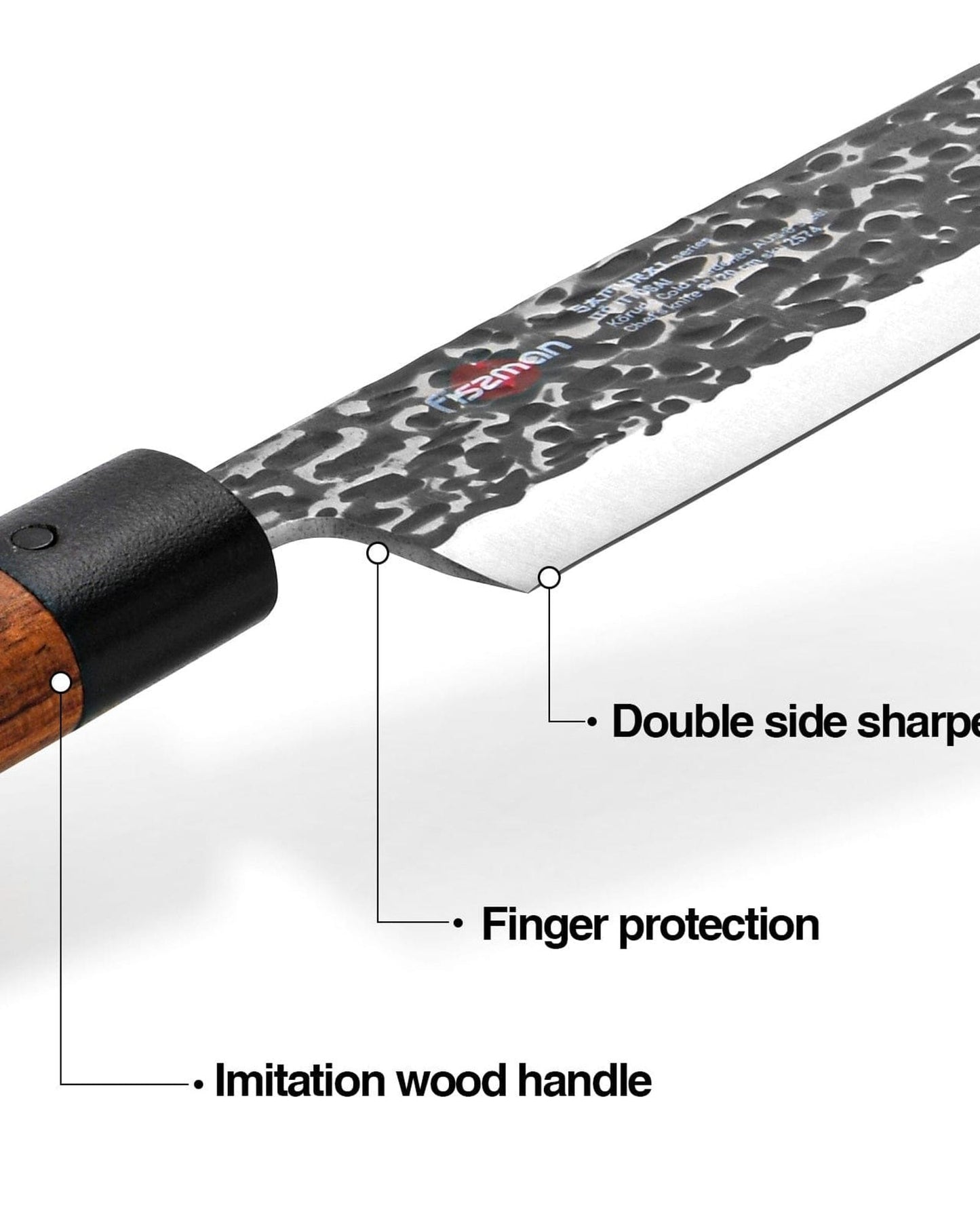 Fissman Chefs Knife Samurai Ittosai 8Inch