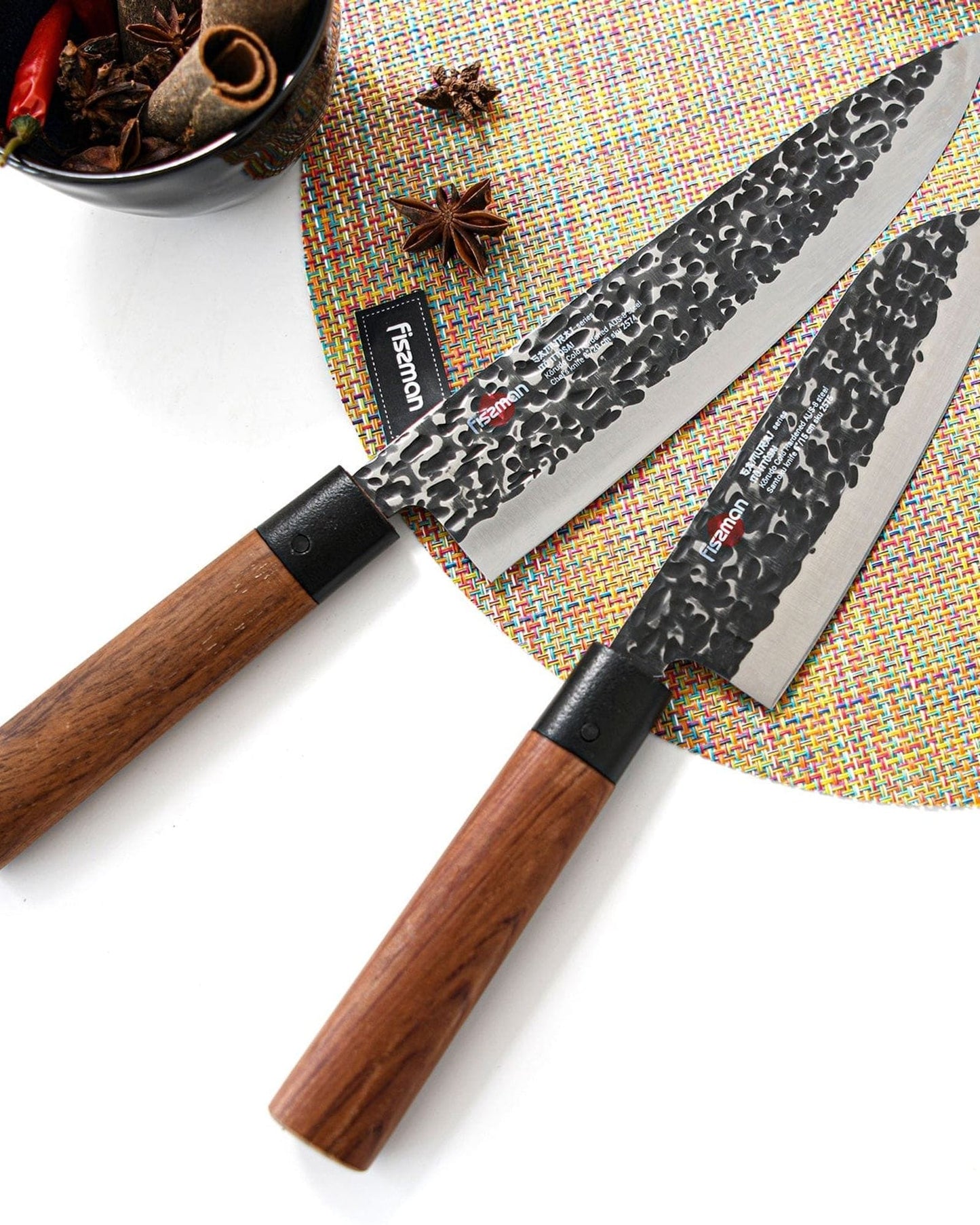 Fissman Santoku Knife Samurai Ittosai 6Inch