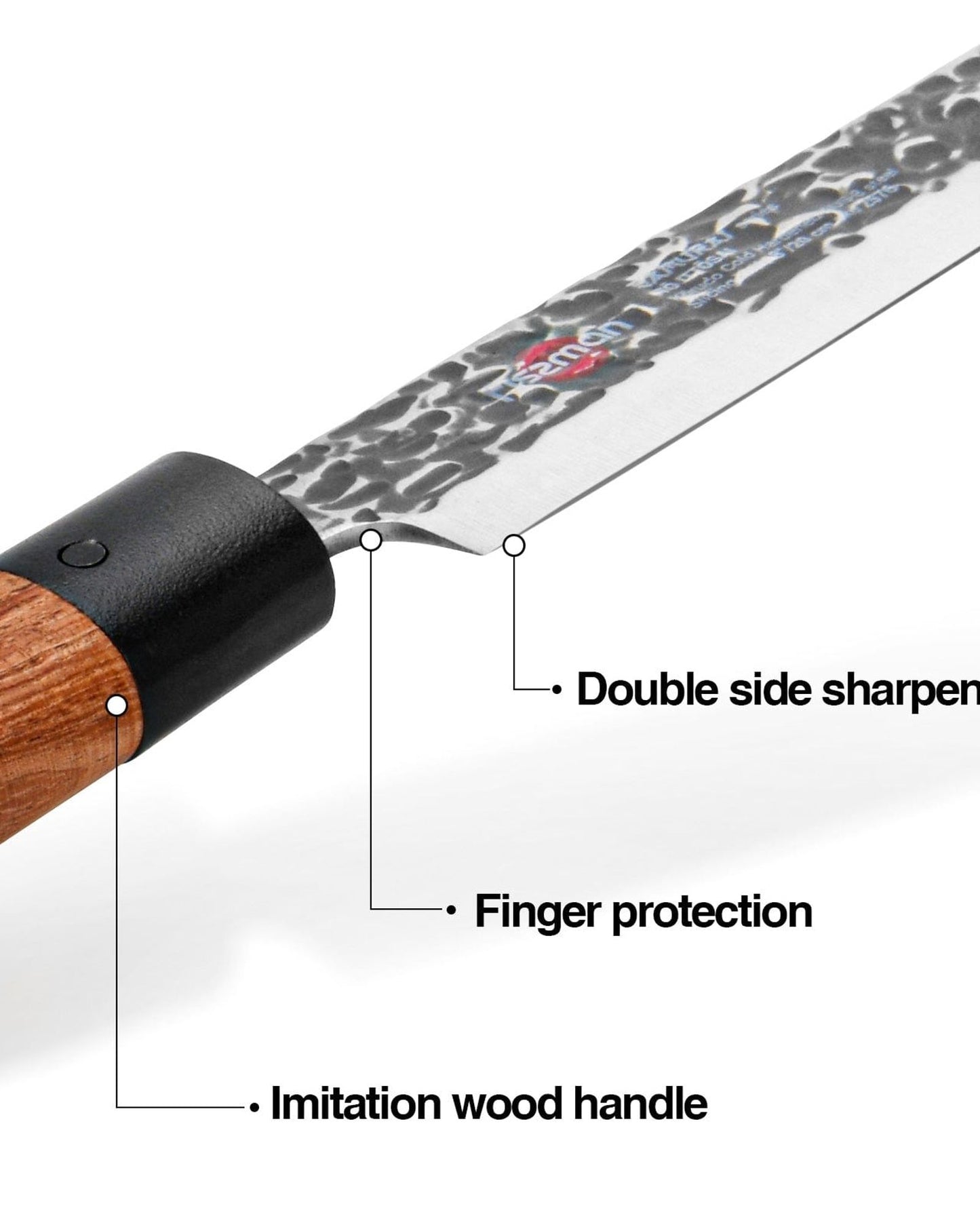 Fissman Slicing Knife Samurai Ittosai 8Inch