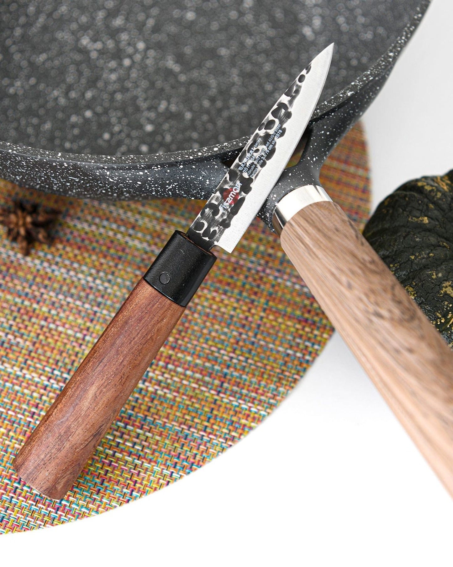 Fissman 3.5" Paring Knife SAMURAI ITTOSAI 9 Cm(steel AUS-8)