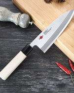 Fissman 7" Deba Knife SAMURAI HANZO 18 Cm(steel AUS-8)