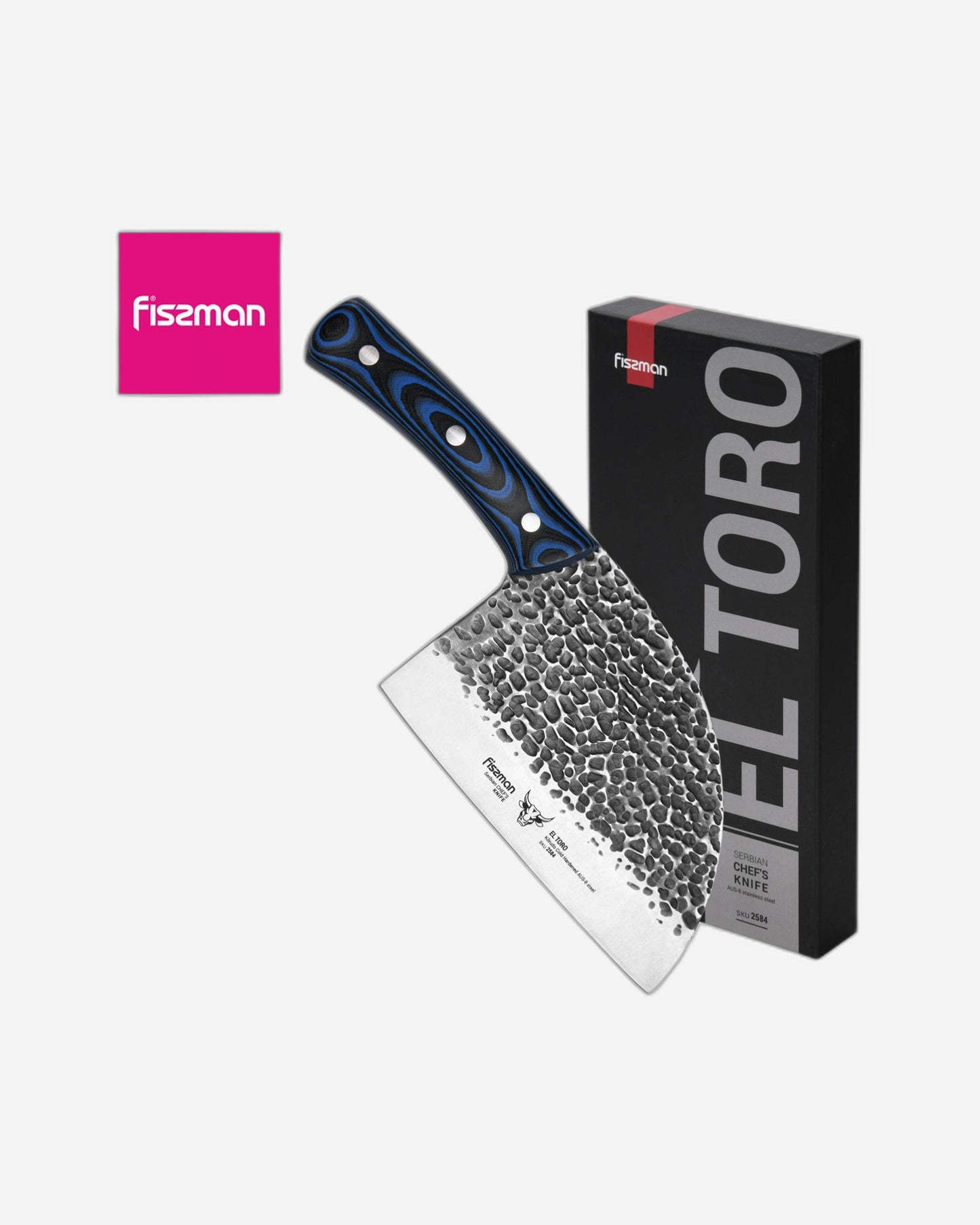 Fissman Chefs Knife El Toro Serbian 18cm