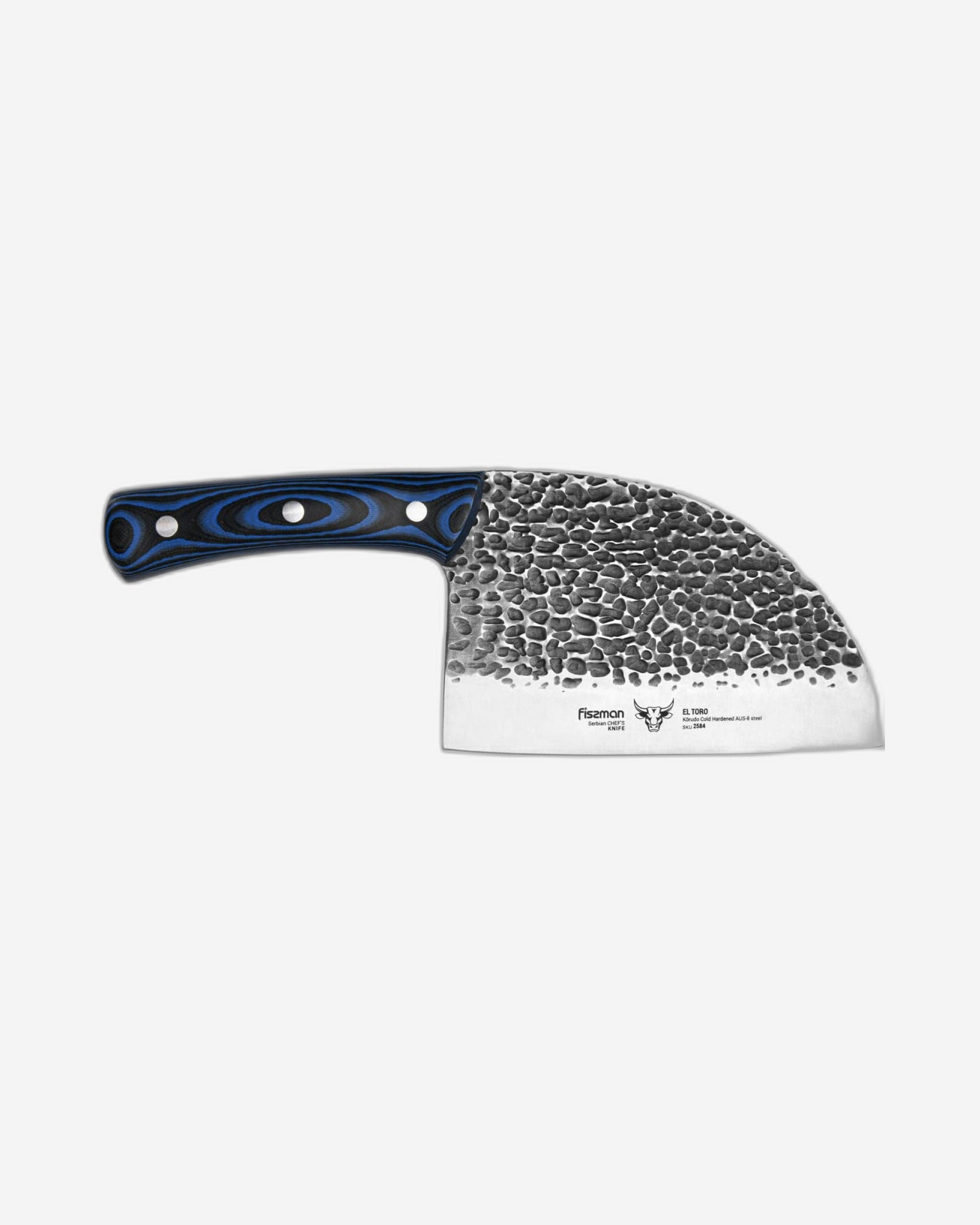 Fissman Serbian Chef's Knife EL TORO 18cm(steel AUS-8)-8)