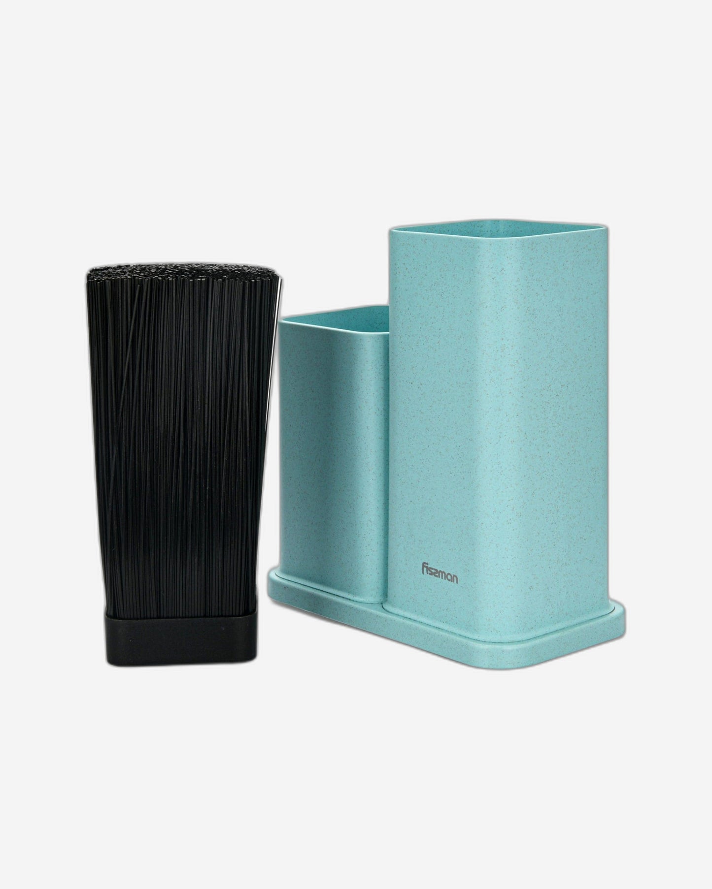 Fissman Knife Stand And Utensils Organizer Mint Green 10x10x23cm/ Mint Green 10x10x17cm