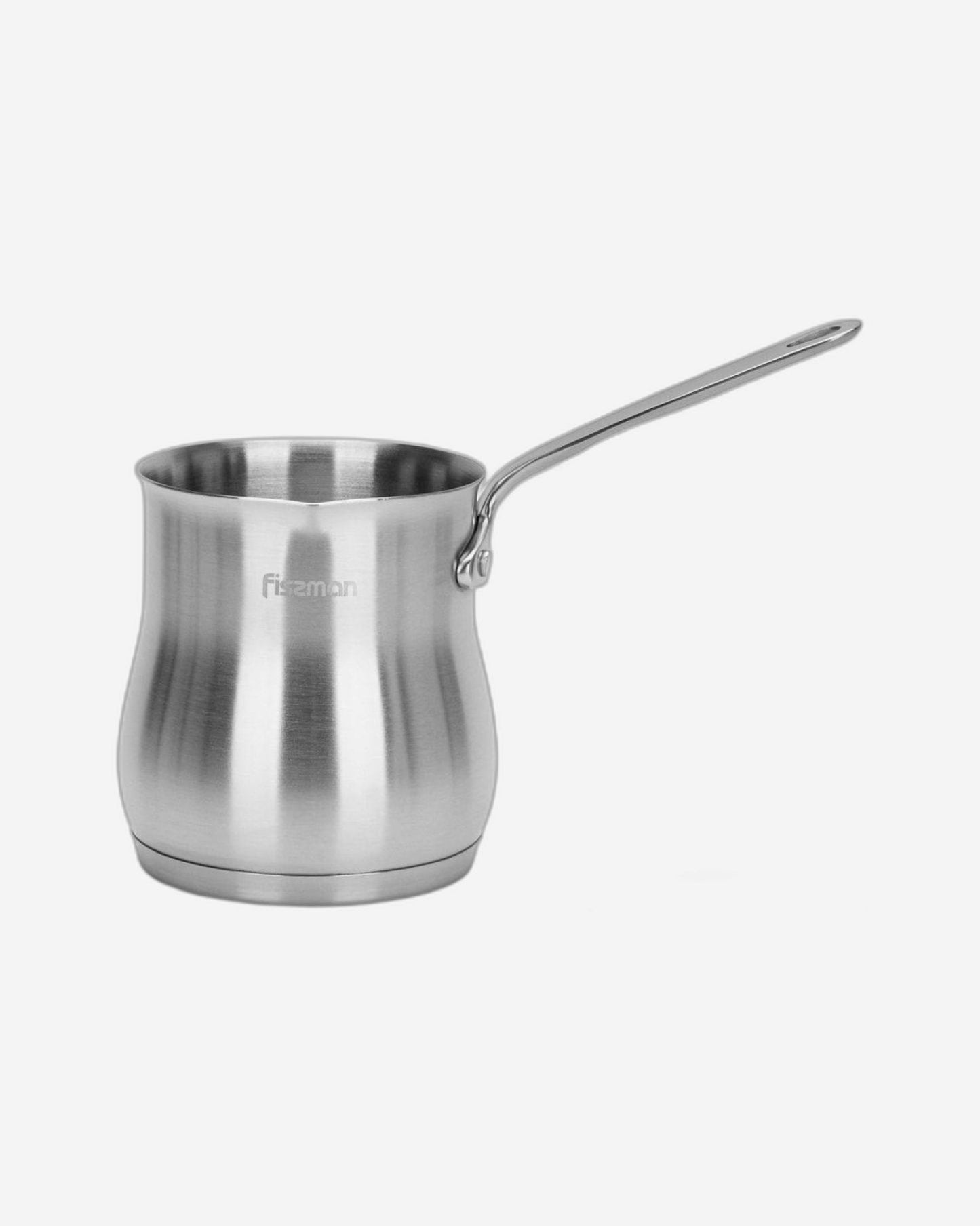 Fissman Stainless Steel Coffee Pot with Induction Bottom Silver 670ml