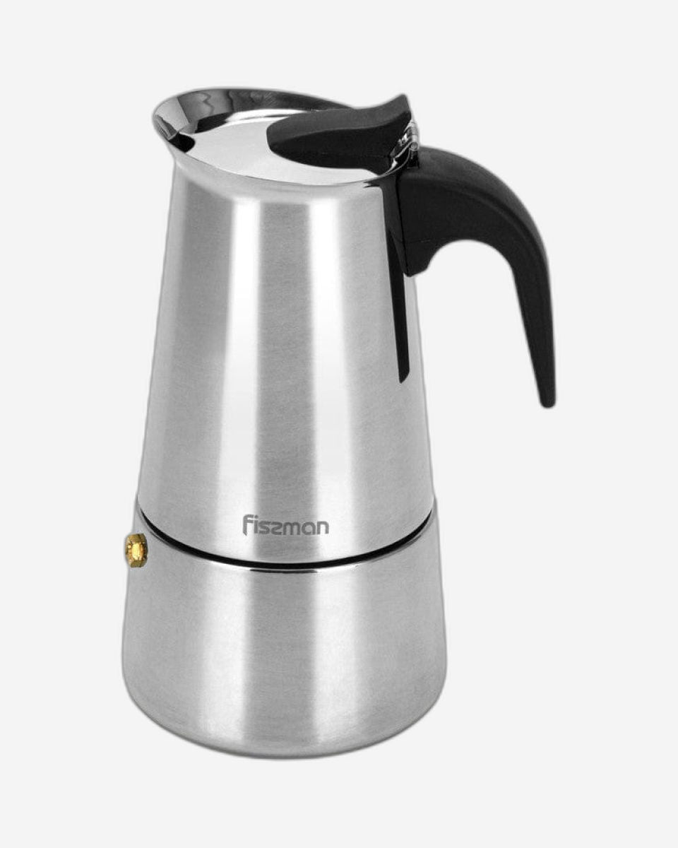 Fissman Coffee Maker (450ml) For 9 Cups (Aluminium)