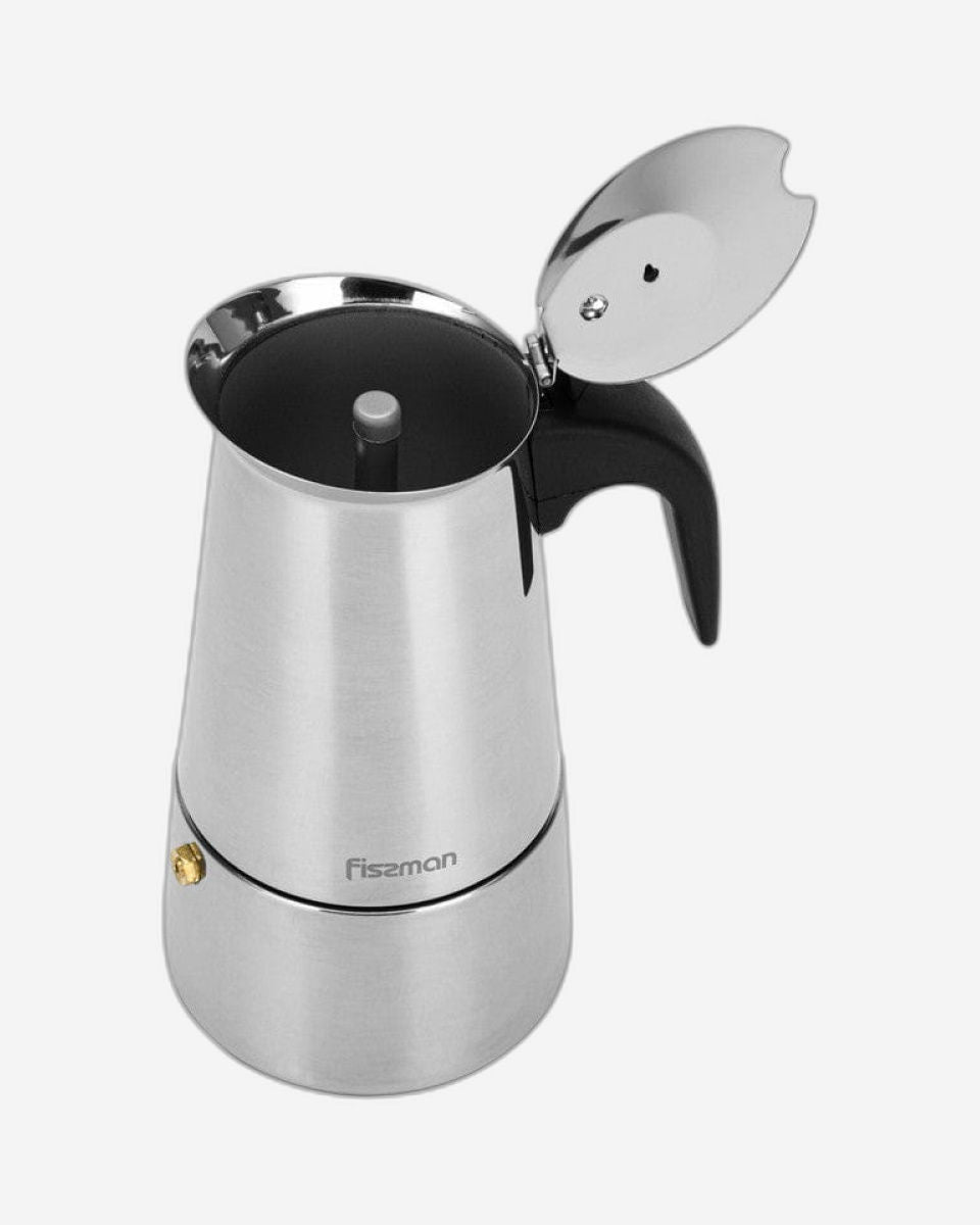 Fissman Coffee Maker (450ml) For 9 Cups (Aluminium)
