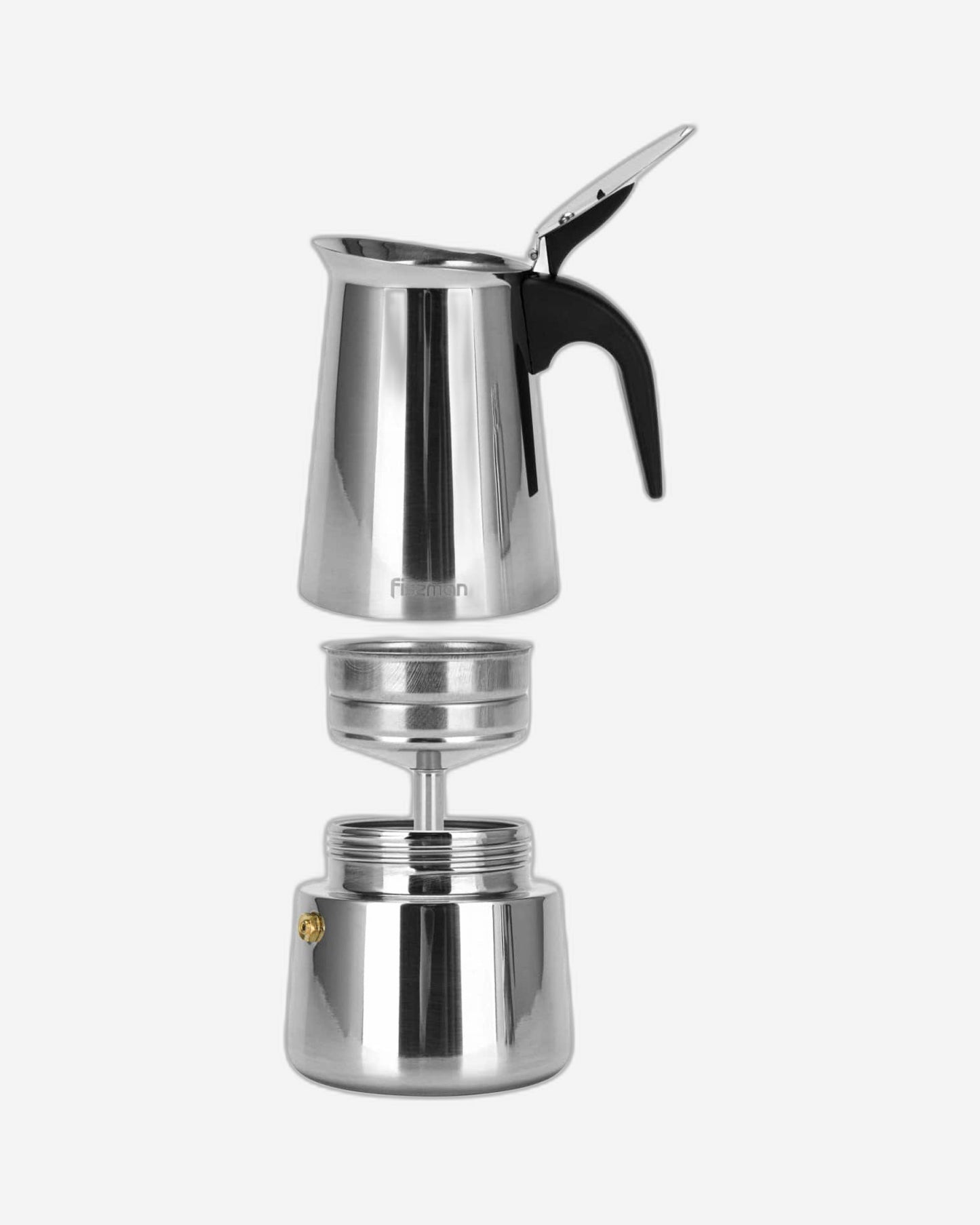 Fissman Coffee Maker (450ml) For 9 Cups (Aluminium)