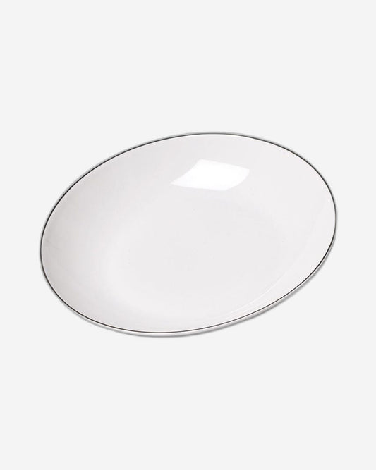 Fissman Deep Plate Aleksa Series 20cm Color White (Porcelain)