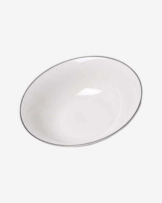 Fissman Salad Bowl Aleksa Series 23cm Color White (Porcelain)