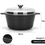 Fissman Stockpot Nomada Black 5L