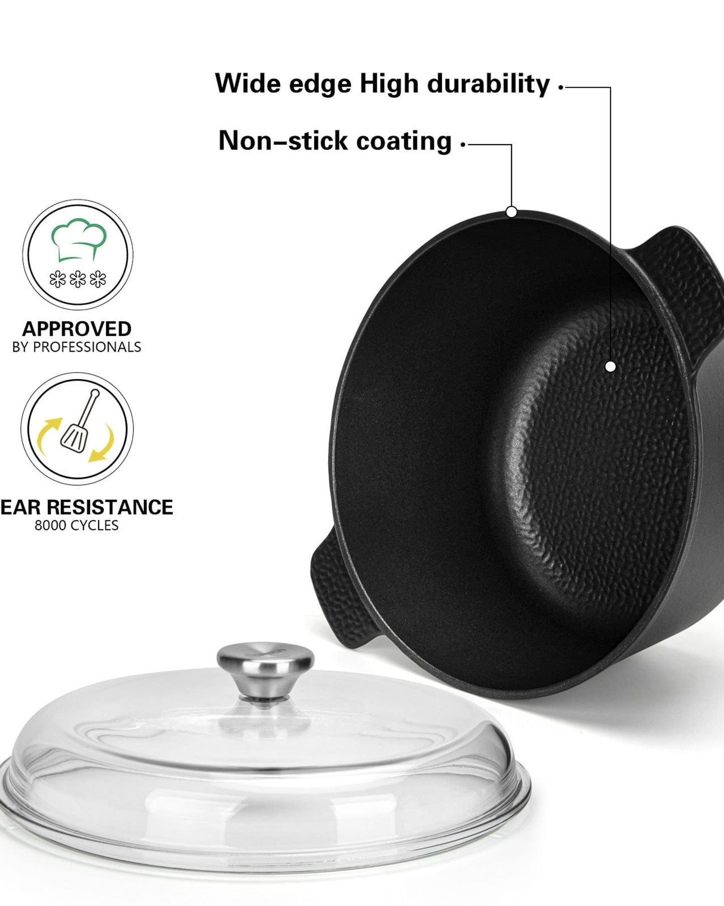 Fissman Stockpot Nomada Black 5L
