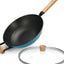 Fissman Wok Pan Black/Beige/Blue