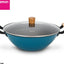 Fissman Wok Seagreen Cast Iron 5L