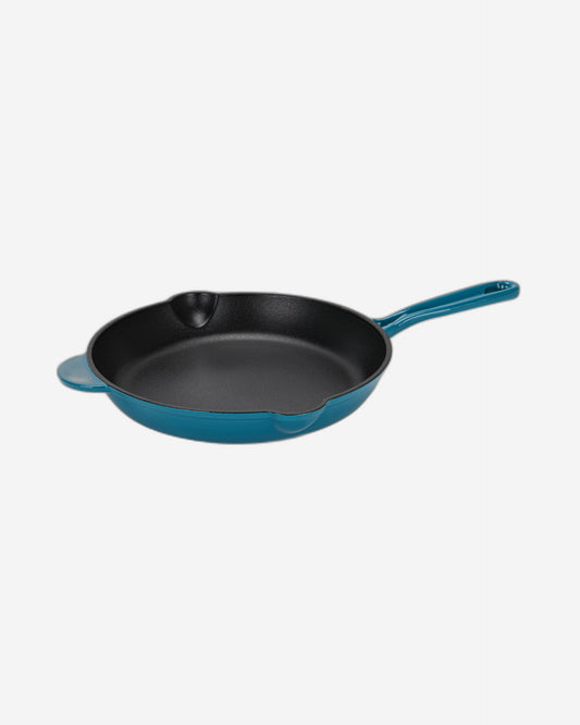 Fissman Frying Pan 26x4.5cm With Helper Handle (Enamel Cast Iron)