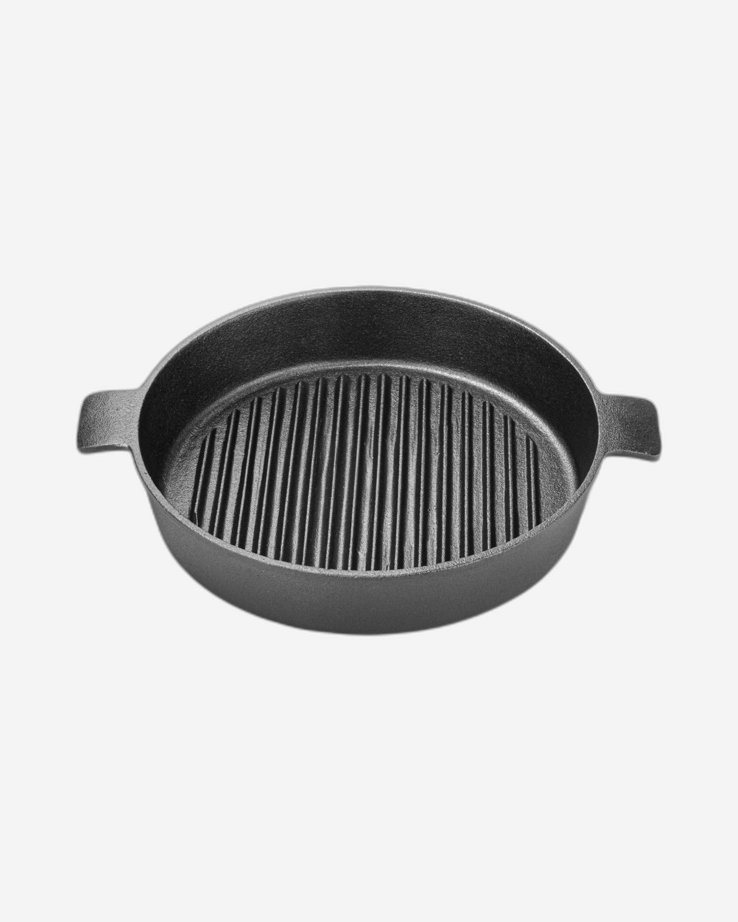 Fissman Round Grill Pan Cast Iron Black 26x5.5cm
