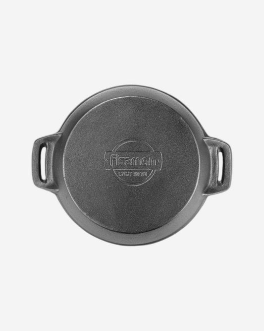 Fissman Shallow Casserole  Cast Iron Black 7 x 30cm