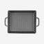 Fissman Grill Pan Cast Iron Rectangular Black 32.5cm