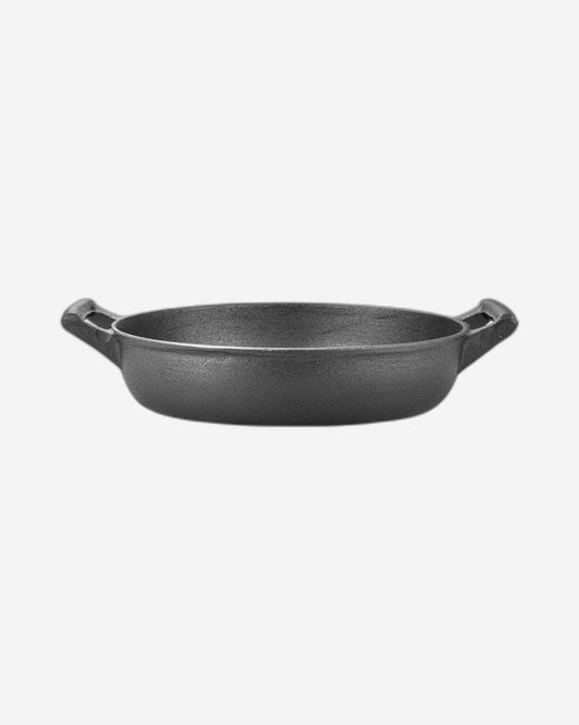 Fissman Shallow Casserole  Cast Iron Black 30cm