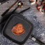Fissman Grill Pan Rebusto Black 24cm
