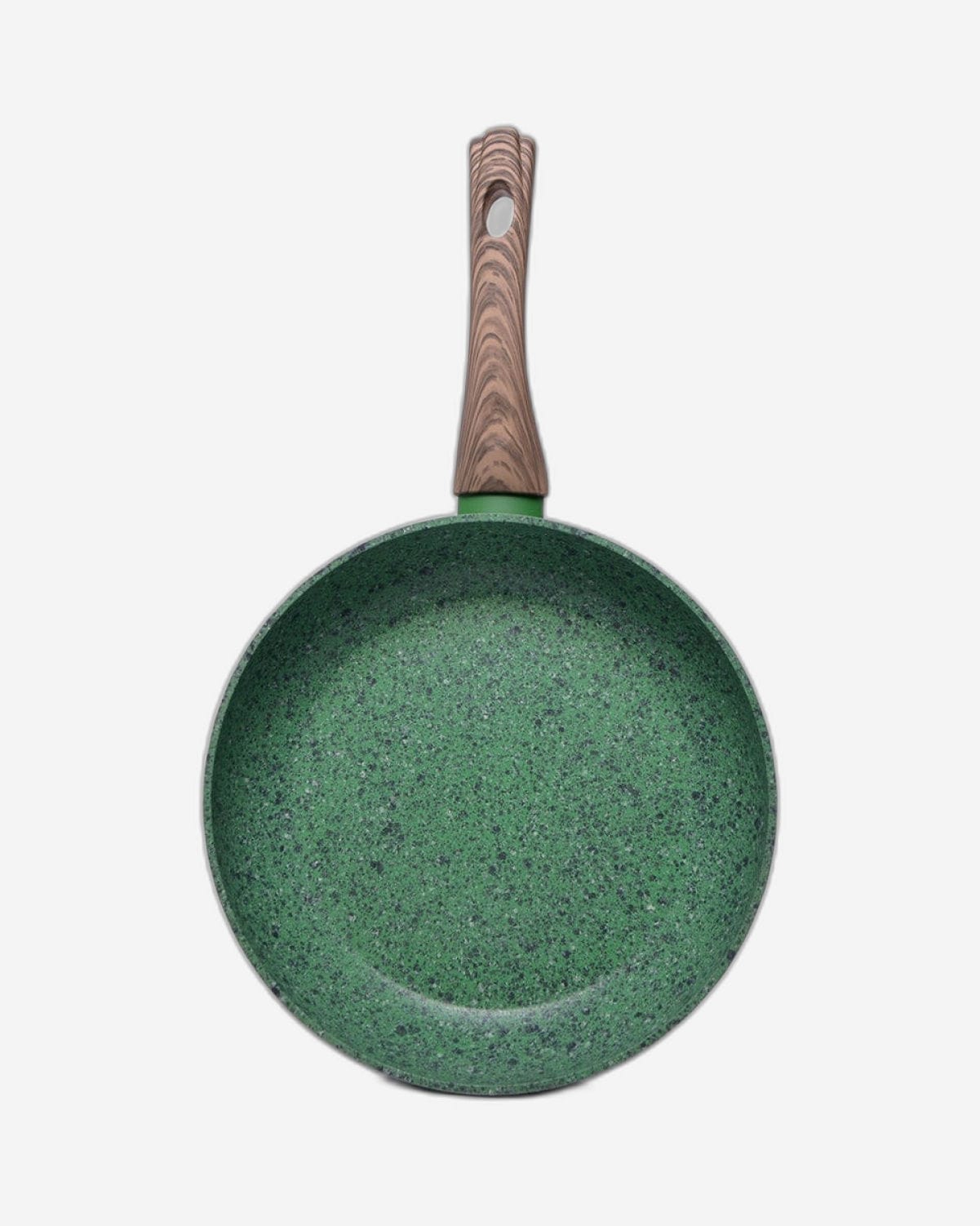 Fissman Frying Pan Malachite Aluminum Green/Brown