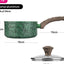Fissman Saucepan Ecostone Aluminum Green/Brown