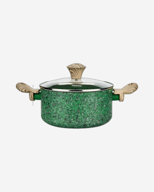 Fissman Stockpot Malachite Aluminum Green/Brown