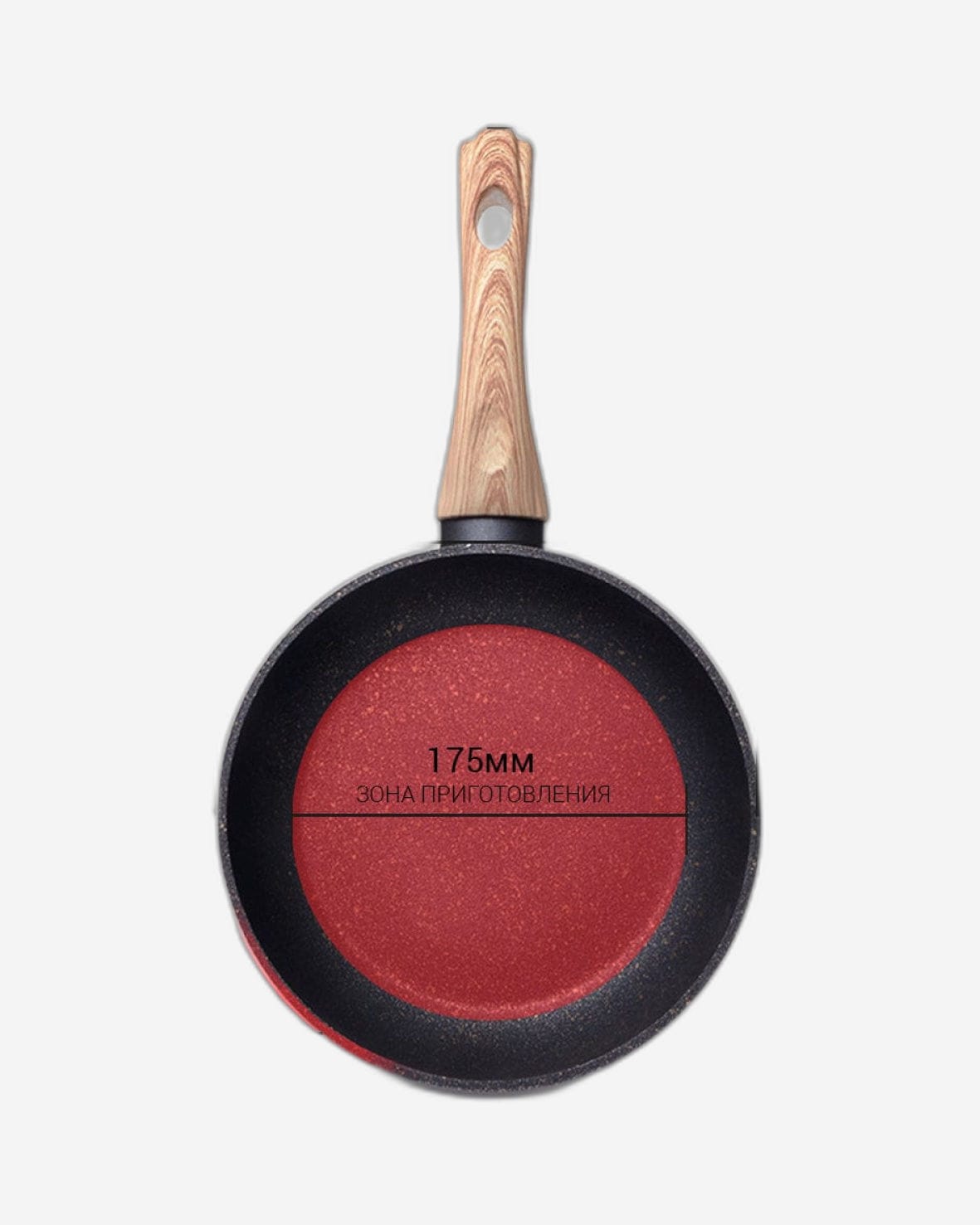 Fissman Frying Pan Cosmic Aluminum Black 24cm