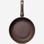 Fissman Frying Pan Smoky Stone Aluminum Brown 24cm