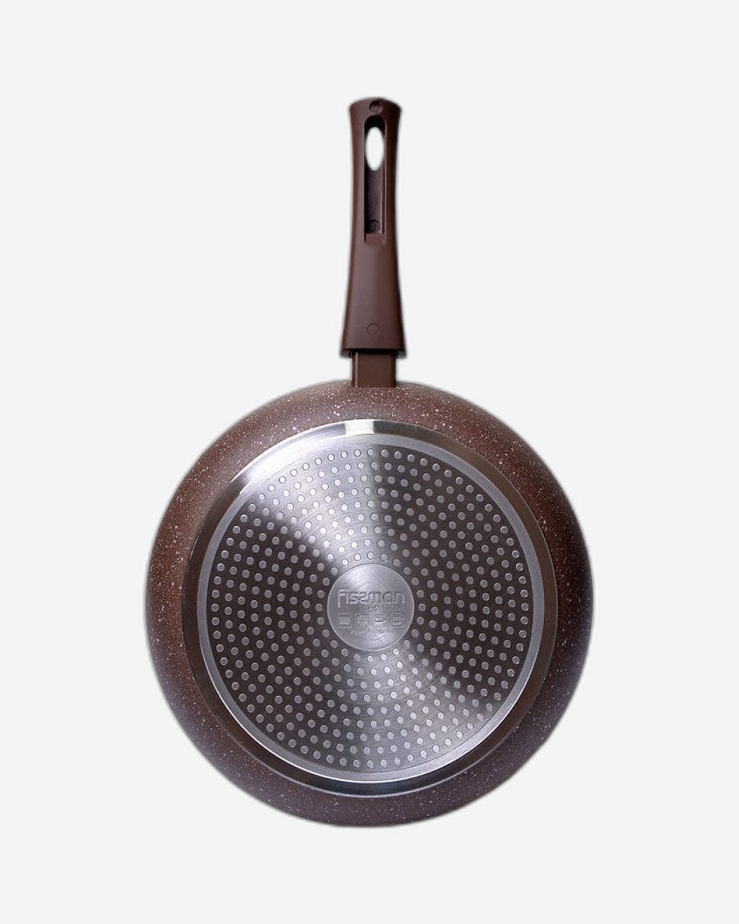 Fissman Frying Pan Smoky Stone Aluminum Brown/Silver 26cm