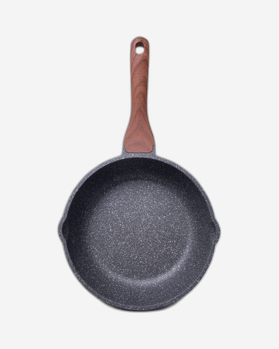 Fissman Deep Frying Pan Dakjjim Aluminum Black/Brown 24cm