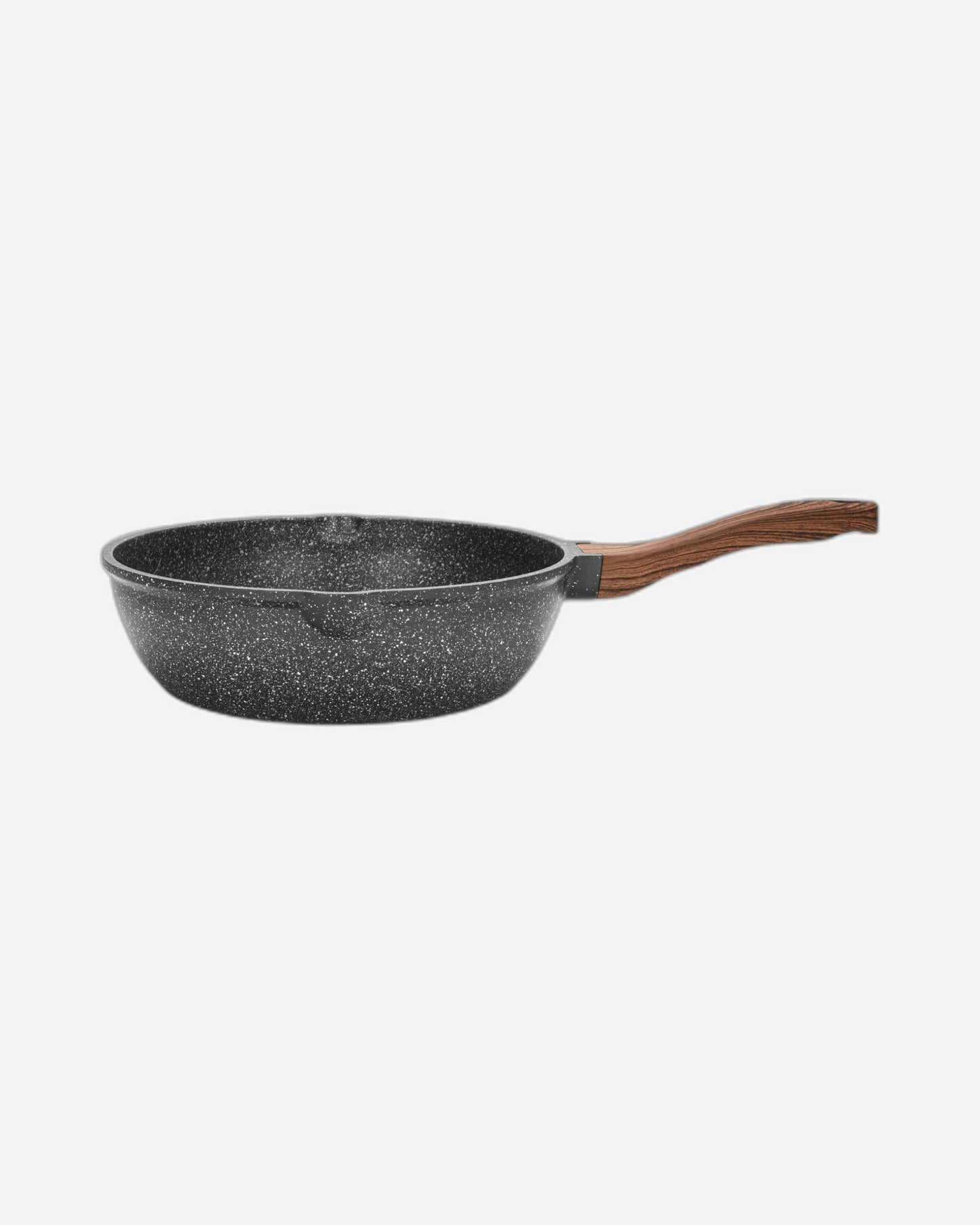 Fissman Deep Frying Pan Dakjjim Aluminum Black/Brown 24cm