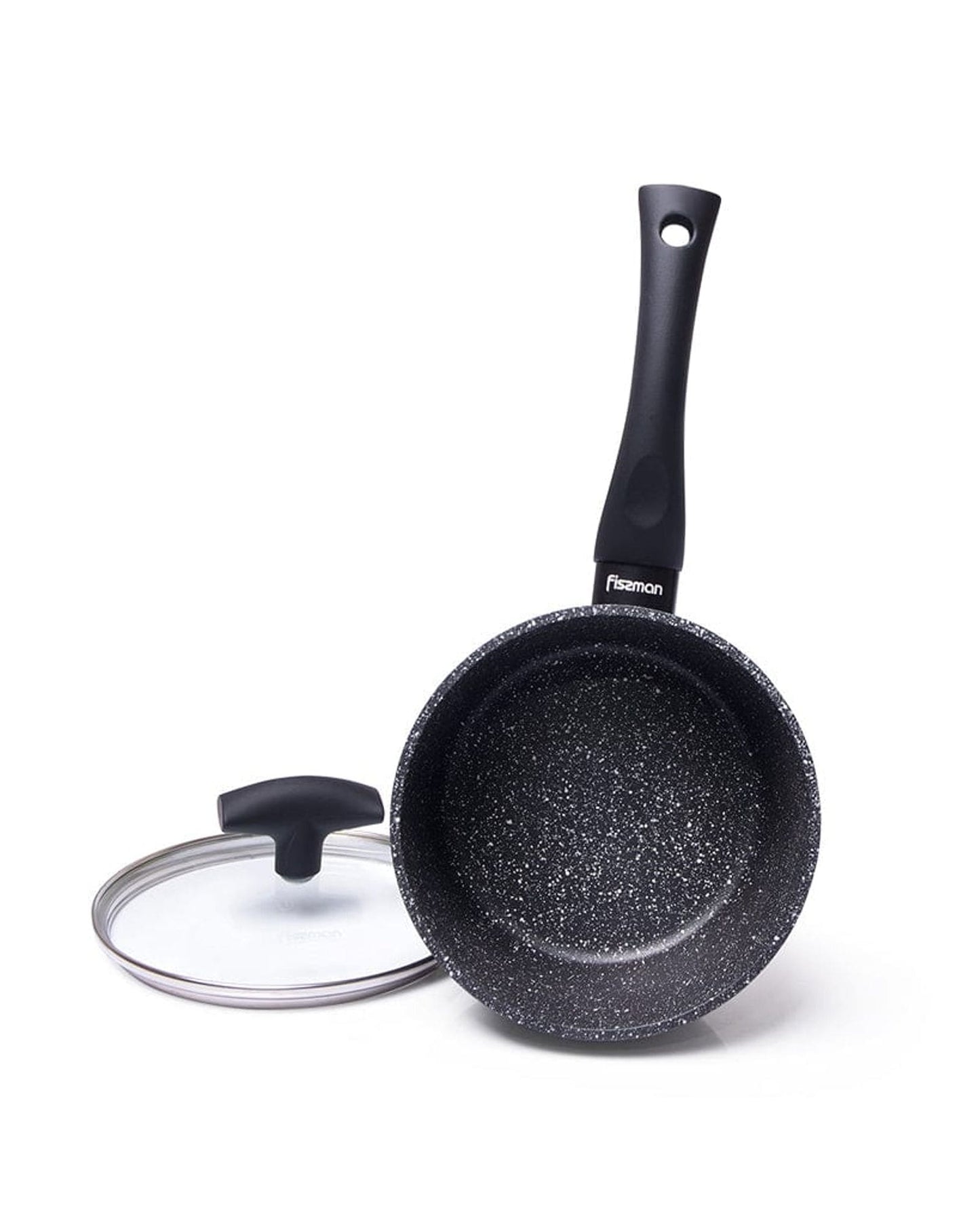 Fissman Saucepan Fiore Aluminum Black 1.7L