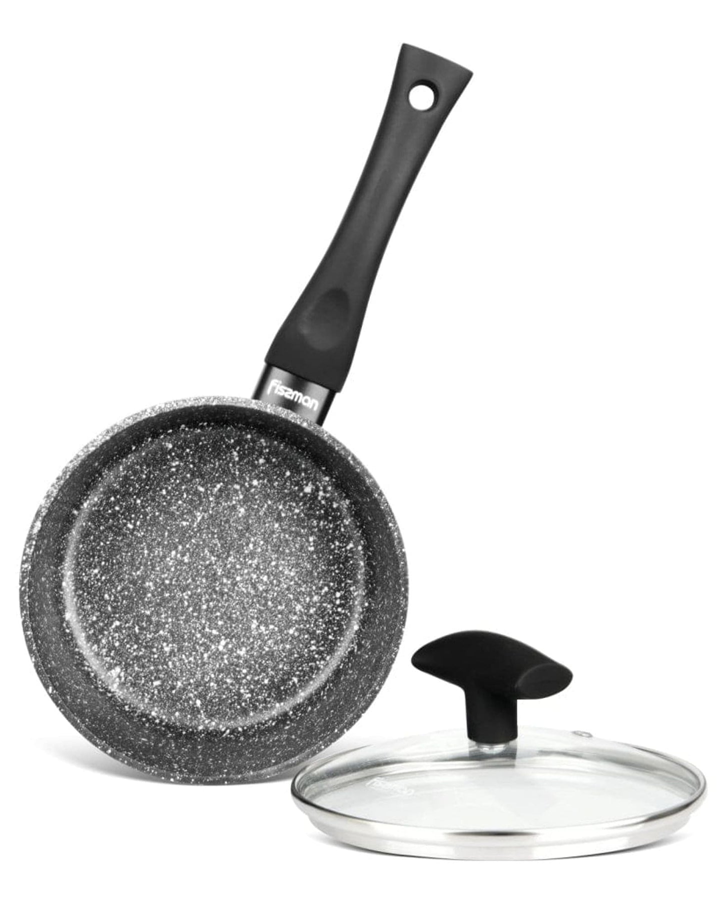 Fissman Saucepan Fiore Aluminum Black 1.7L