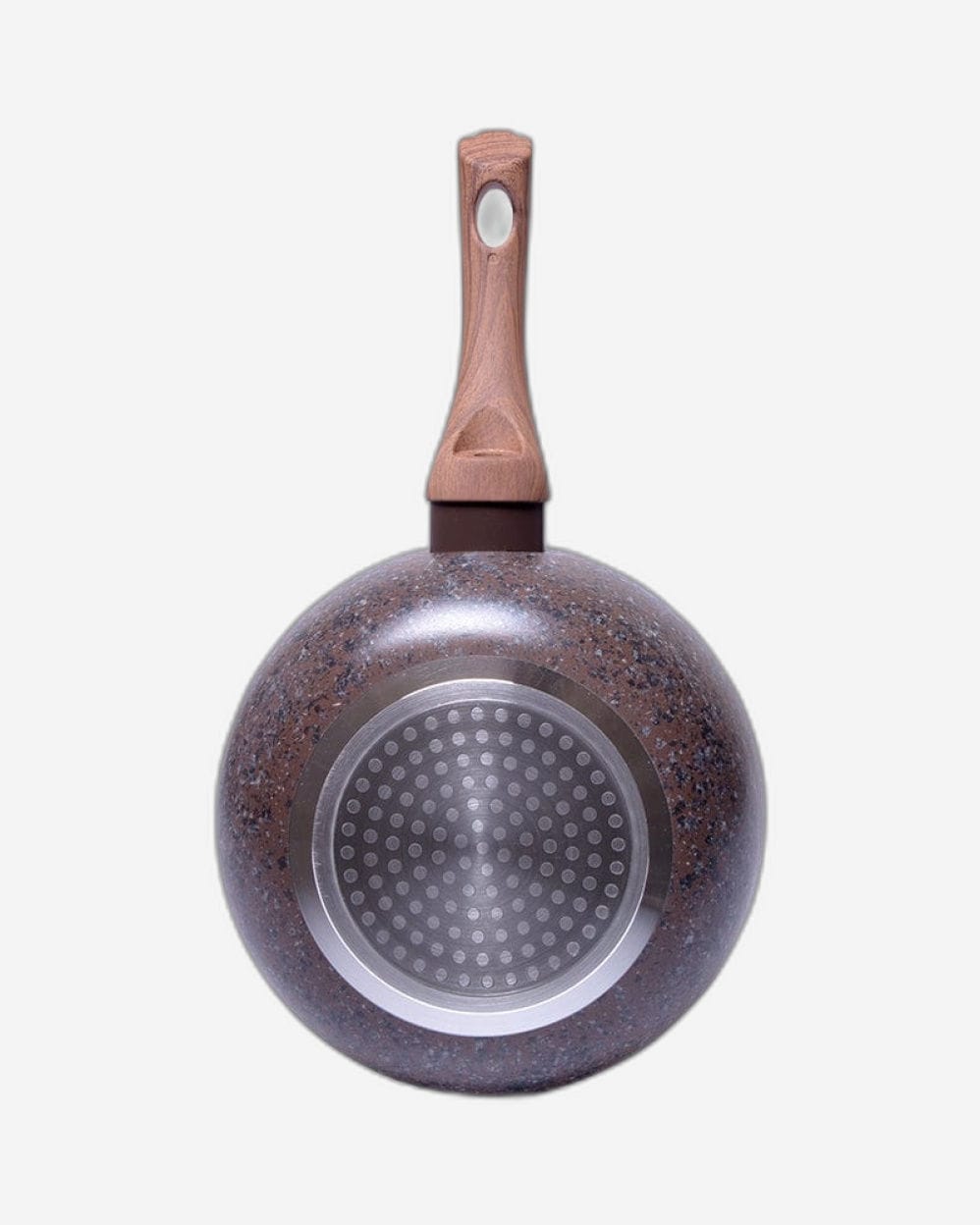 Fissman Deep Frying Pan Magic Brown Aluminum Chocolate 24cm
