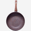 Fissman Deep Frying Pan Magic Brown Aluminum Chocolate 28cm