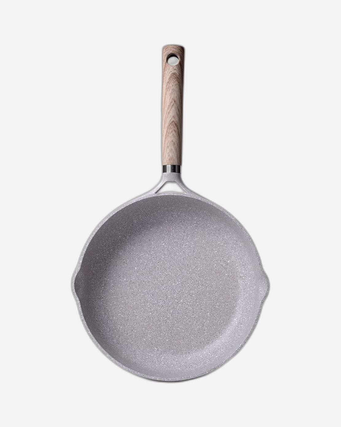 Fissman Deep Frying Pan Borneo Aluminum Grey/Beige 28cm