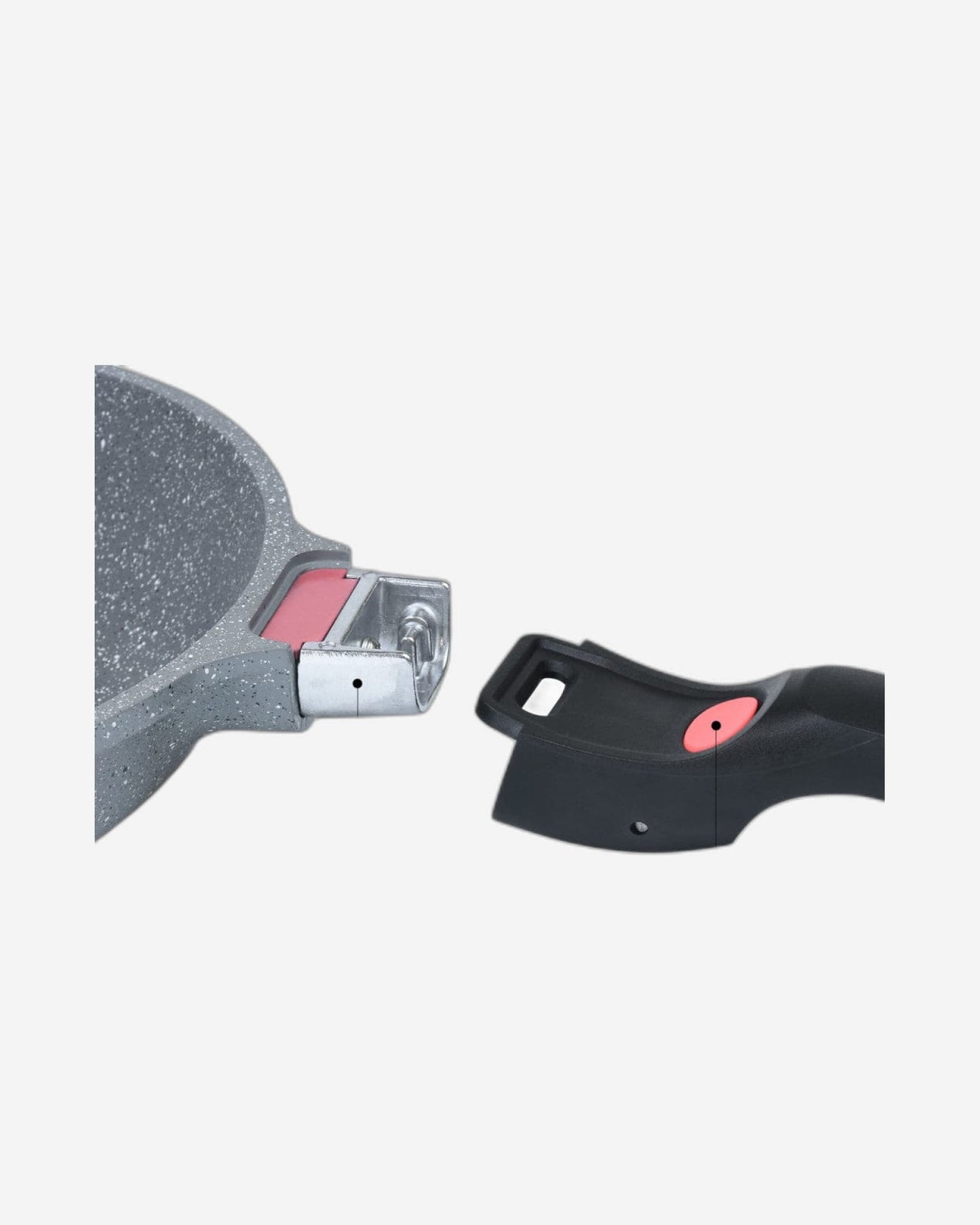 Fissman Frying Pan La Granite Aluminum Grey/Black 26cm
