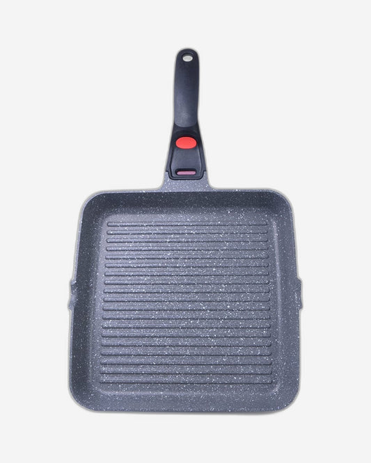 Fissman Square  Grill Pan La Granite Series Non-Stick Coating Grey/Black 28x4.5cm