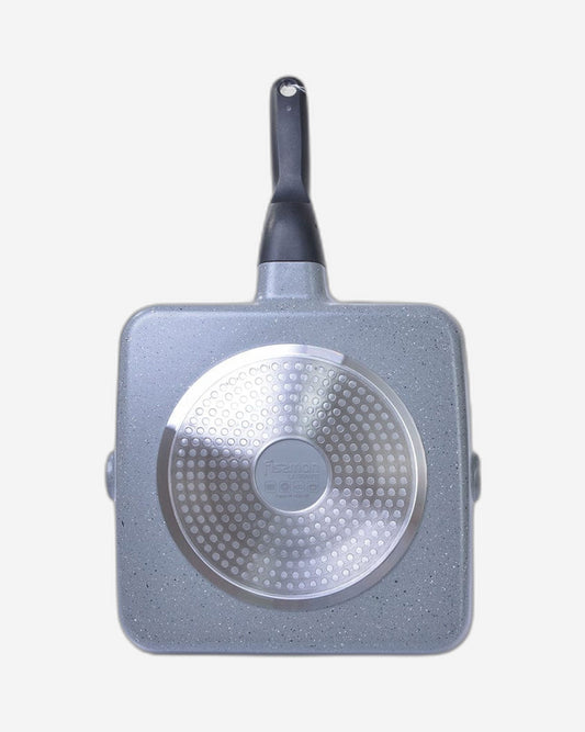 Fissman Square  Grill Pan La Granite Series Non-Stick Coating Grey/Black 28x4.5cm