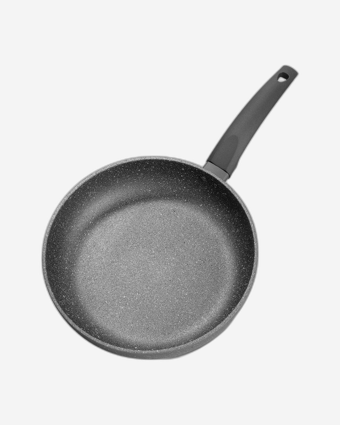 Fissman Deep Frying Pan Grey Stone Aluminum 20cm