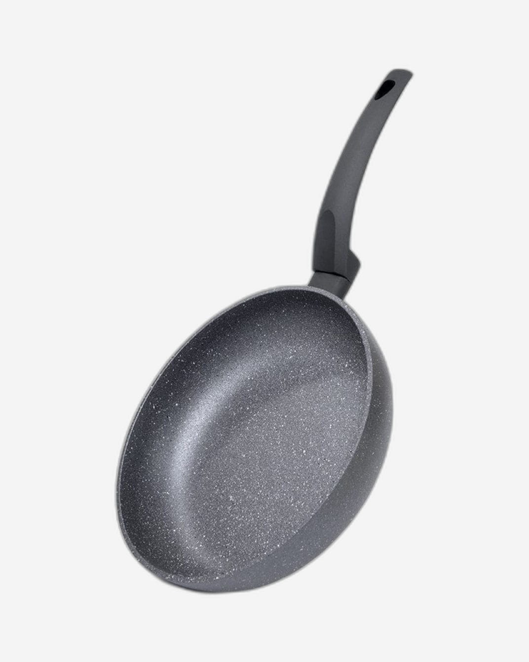 Fissman Deep Frying Pan Grey Stone Aluminum 24cm