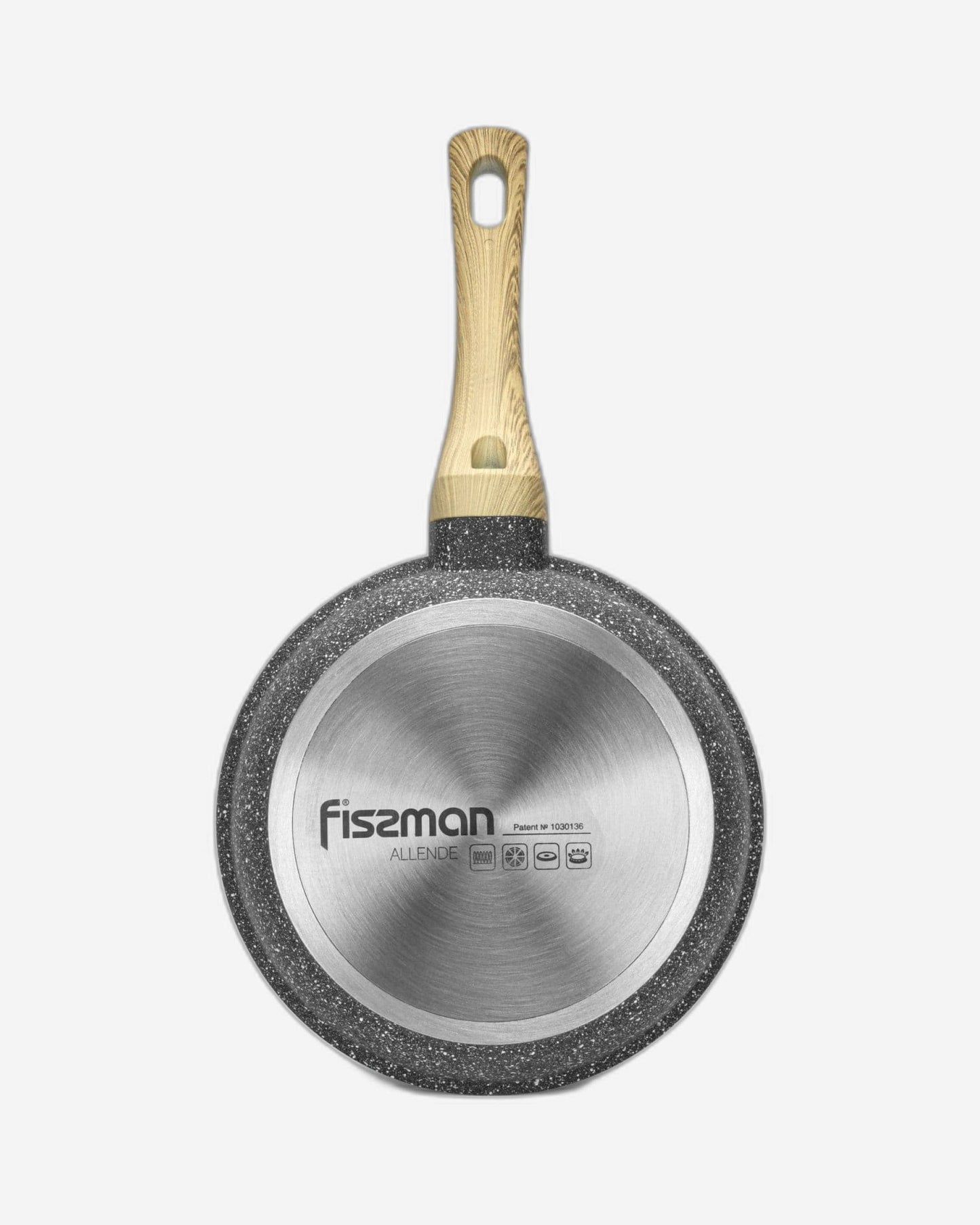 Fissman Frying Pan Black/Beige 20cm