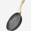 Fissman Deep Frying Pan Black/Beige 26cm